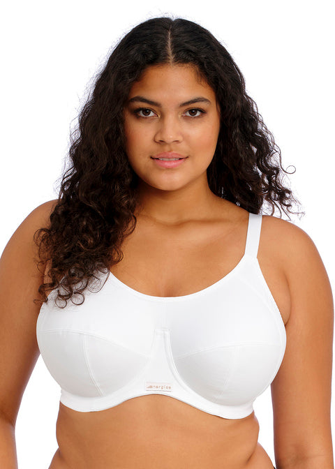 The Elomi Energise Underwire Sports Bra In Black - Bras & Honey USA